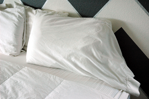 How To Fit A King Pillowcase Onto A Standard Sized Pillow