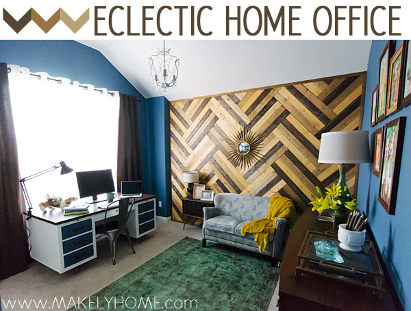 Eclectic Home Office | Makely School for Girls
