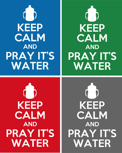 Keep Calm and Pray It's Water | Makely School for Girls