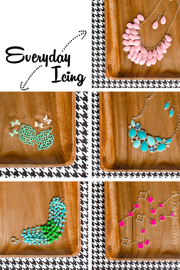 Awesome source for cheap and trendy fashion jewelry - Everyday Icing Accessory Auction on Facebook via MakelyHome.com