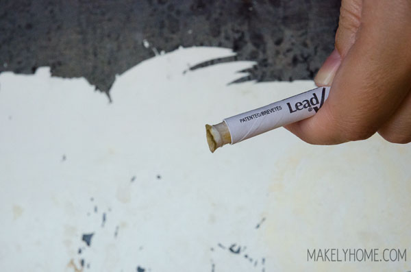 How to Test Vintage Furniture (or Most Anything Else) for Dangerous Lead Based Paint via MakelyHome.com