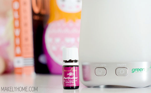 How to remove paint odors with essential oils in just a few hours via MakelyHome.com