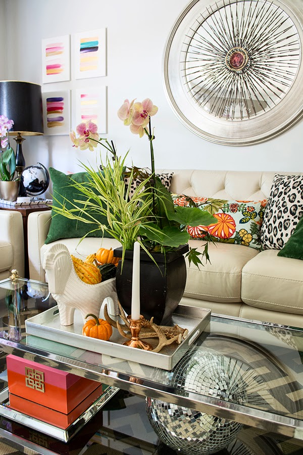 4 Ways to Decorate for Fall for the Reluctant Seasonal Decorator - image via Cuckoo 4 Design