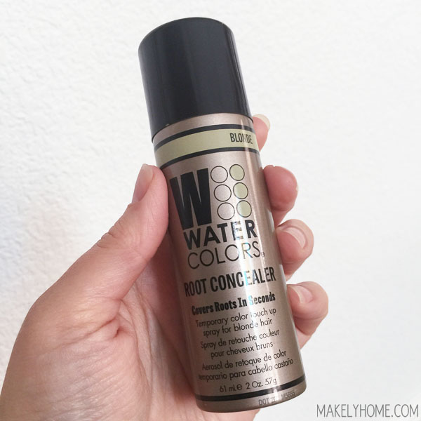 Watercolors Root Concealer - spray paint for your gray hair!