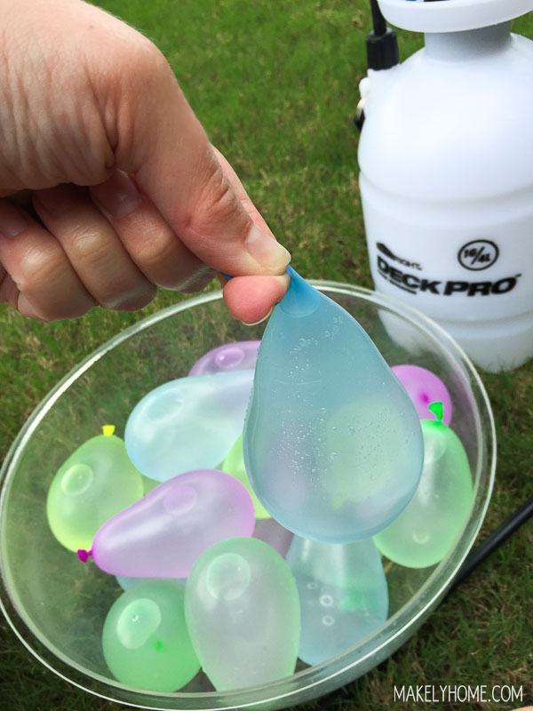 how to fill up a water balloon without a nozzle