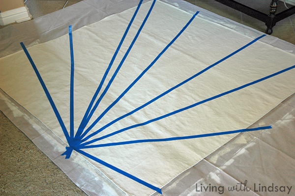 Outdoor Rug From A Canvas Drop Cloth, How To Make A Floor Cloth From Drop