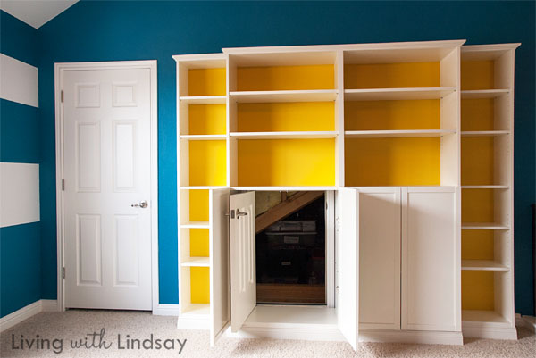 Built In Bookcase, Add Door To Billy Bookcase