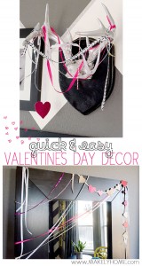 14 Lovely Valentine Garlands via MakelyHome.com