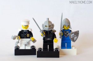 DIY Lego Minifigure Storage via MakelyHome.com