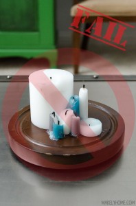 Candle craft fail