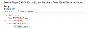 SteamMachine Plus Steam Mop Giveaway