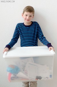 How to Live with a 3rd Grade Hoarder - tips to keep kids' collections organized