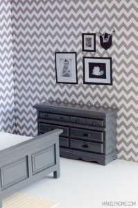 DIY dollhouse from a bookcase - styled to look like my home #giveahome #Wayfair #Porch