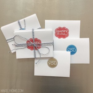 Handmade Greeting Card Assortment - perfect for Teacher Appreciation Week