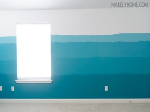 How to Paint an Ombre Wall